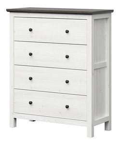 Komoda BRW Hesen KOM4S/12/10 (modřín sibiu světlý + borovice larico)