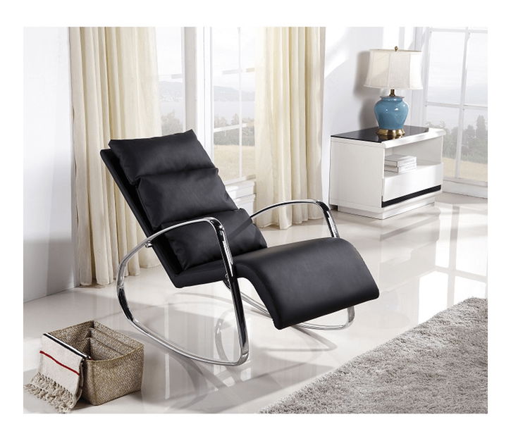 Houpací křeslo Dodford (černá)