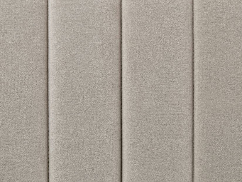 Čalouněná postel 180x200 cm Laraine (světle šedá) (s roštem)