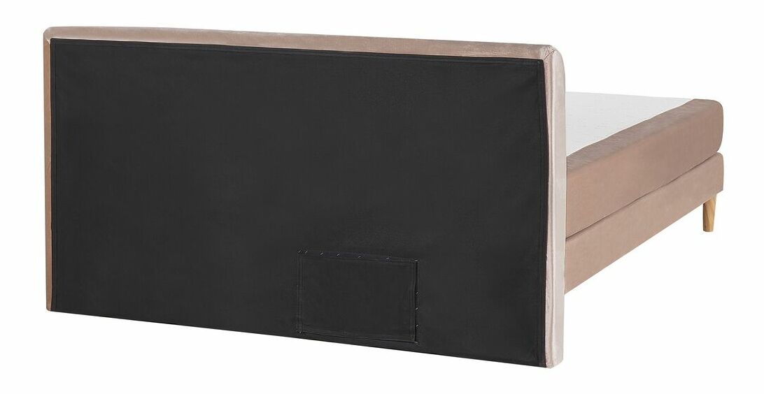 Manželská postel 180x200 cm Mariasse (pastelově růžová)