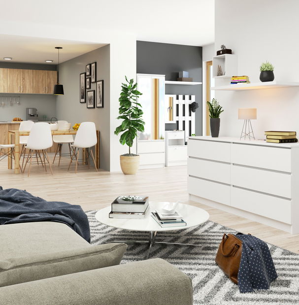 Komoda Koa iii (bílá)