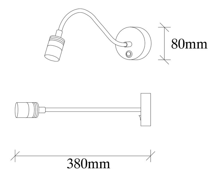 Nástěnné svítidlo Ready 3242