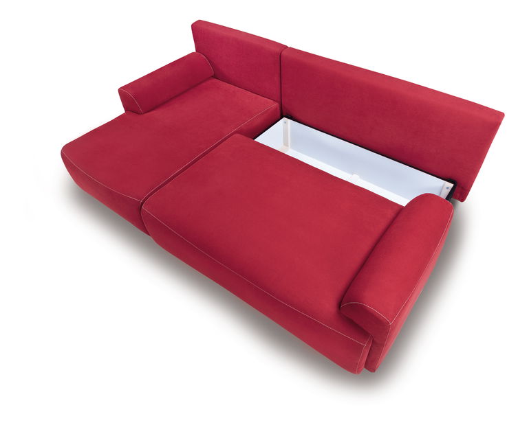 Rohová sedací souprava BRW City Lux 3DL URC (šedá) (L)