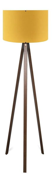 Stojanová lampa Amorekko 3 (žlutá + hnědá)