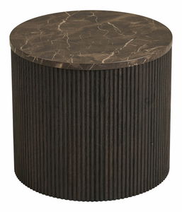 Příruční stolek Rvadoria 1 (tmavě hnědá)