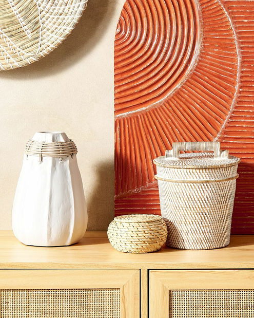 Úložný košík Baudilio (přírodní)