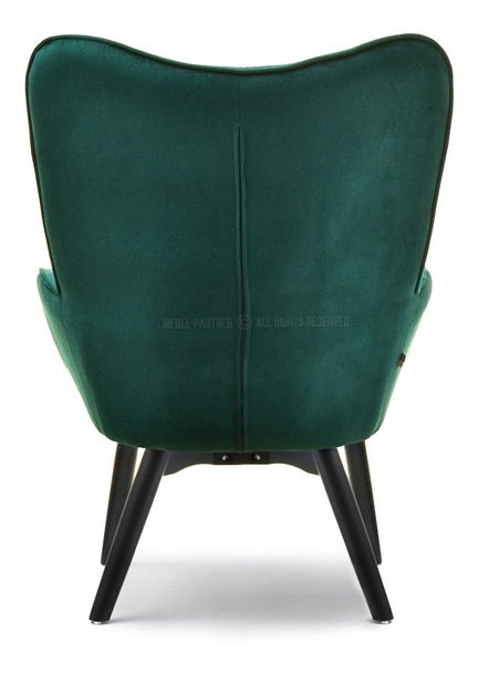 Křeslo Nutri (zelená + buk)