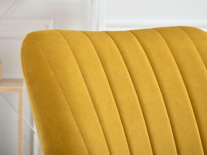 Křeslo Florida (žlutá + buk bílý)