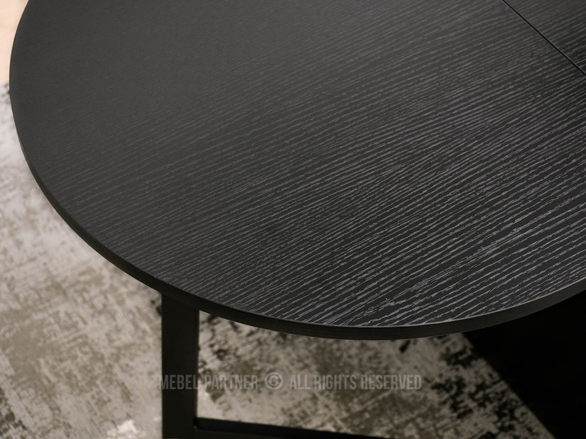 Konferenční stolek Espana (černé dřevo + černá)