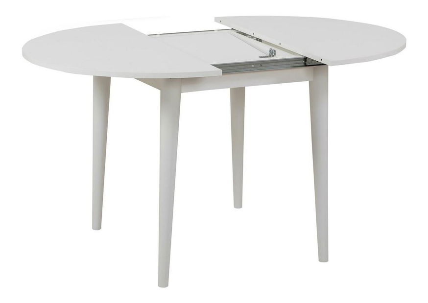 Rozkládací jídelní stůl Vlasta 2 (bílá) (pro 4 osoby)