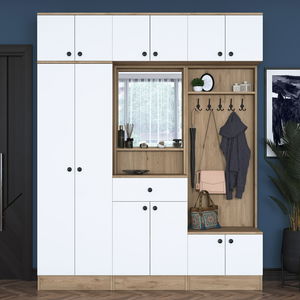 Předsíň Emily 1 (Ořech + Bílá)