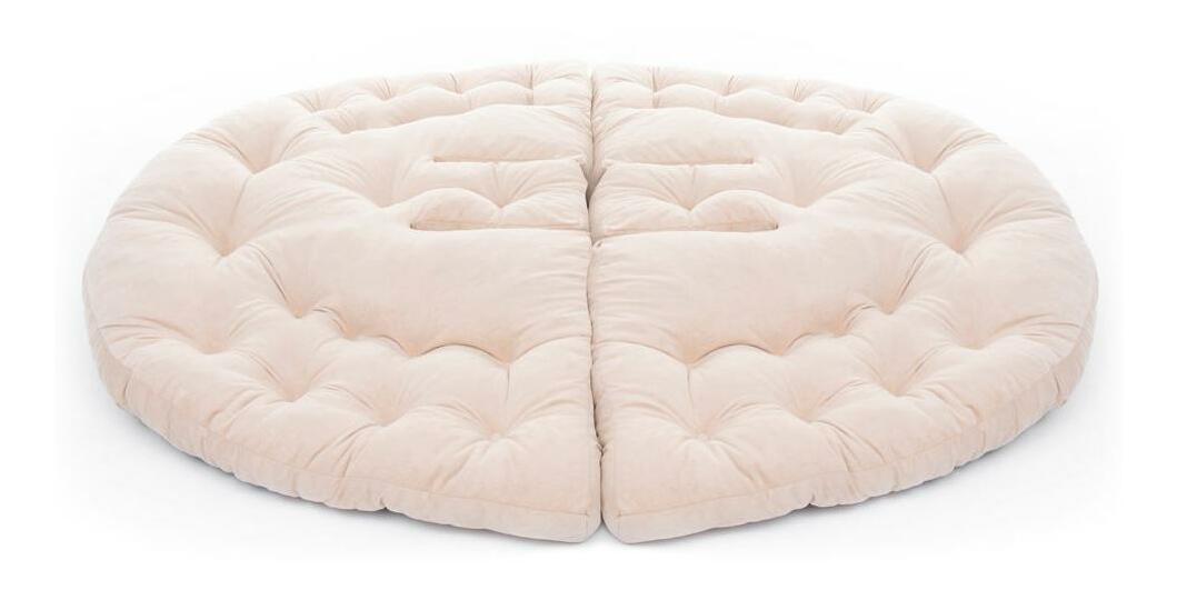 Taburet Dekisu (krémová)