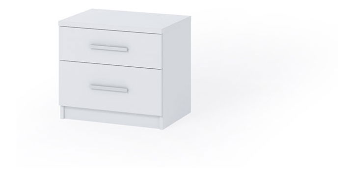 Noční stolek Bonaparte NS (bílá)