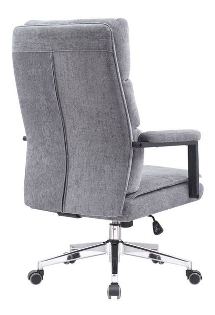 Kancelářské křeslo Zonnos(šedá + chrom)