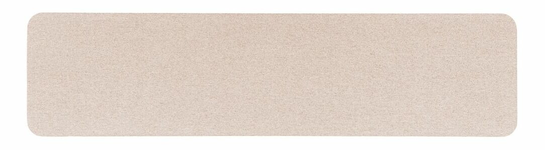 Přepážka na pracovní stůl 180 x 40 cm Walda (béžová)