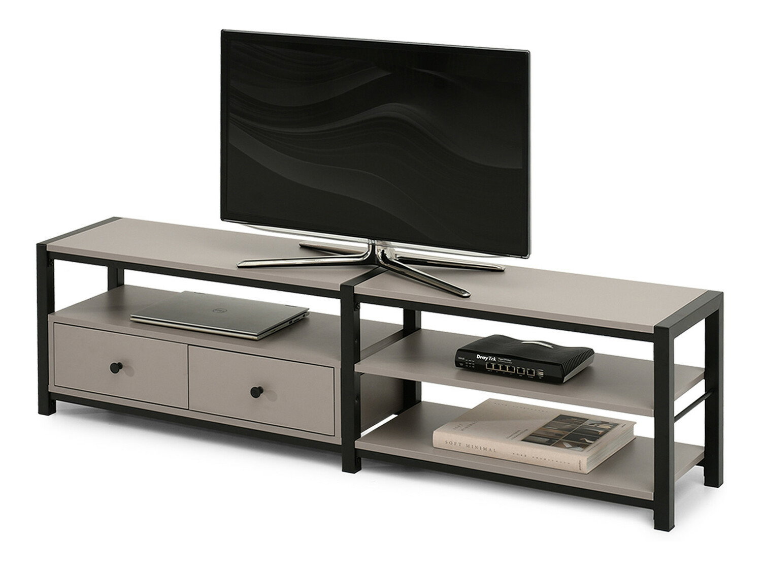 TV stolek/skříňka Empantana (černá)