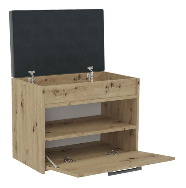 Botník (skříňka na boty) Puntuable Mini 1 (dub artisan)