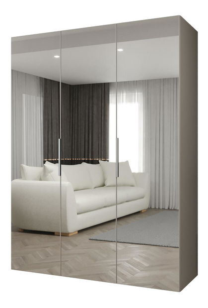 Šatní skříň 150 cm Mirabella 3 (kašmír + kašmír)