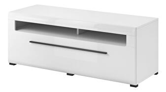 TV stolek Tashia Typ 41 (bílá + vysoký lesk bílý)