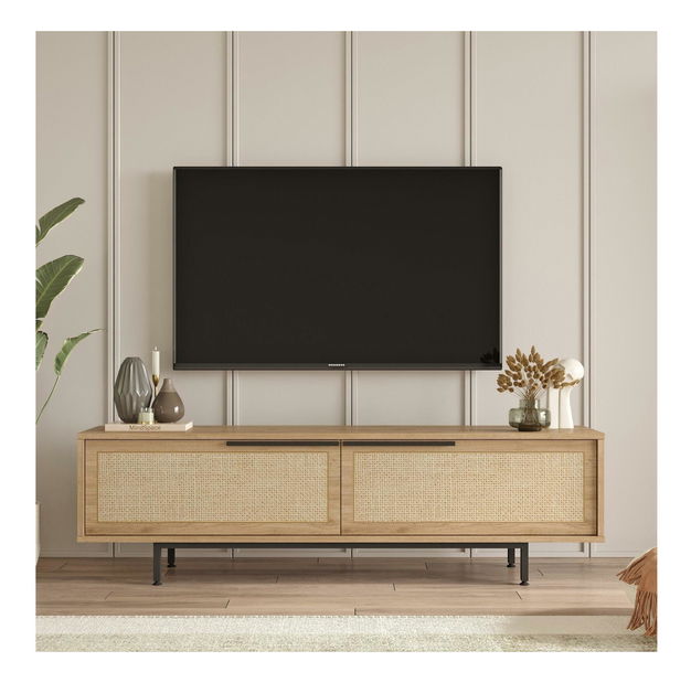 TV stolek/skříňka Nimelo 7 (ořech + dub)