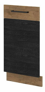 Dvířka na vestavnou myčku Virion ZM 713 x 446 (dub lancelot + tmavé dřevo)