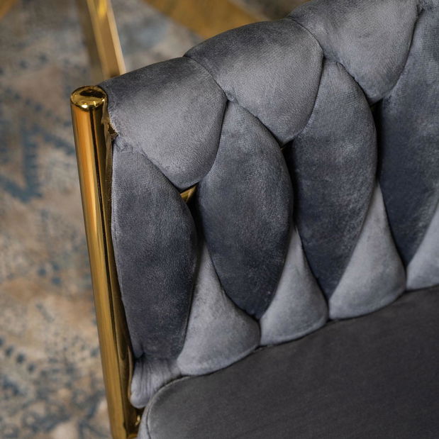 Jídelní židle Cayendo (šedá)