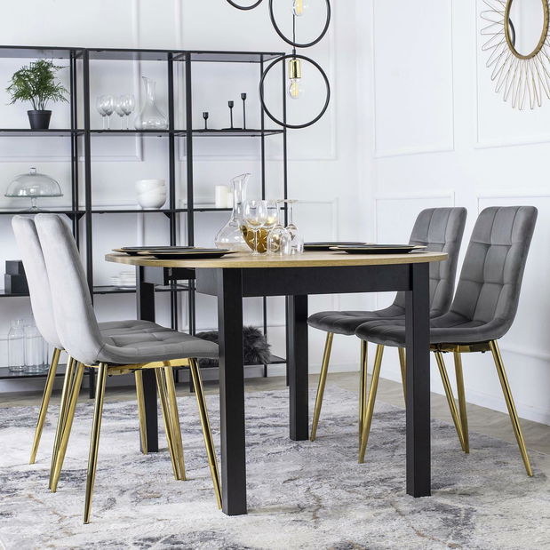 Jídelní židle Yuntendo (šedá)