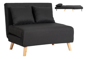 Rozkládací křeslo Motecacleta 2 (černá)