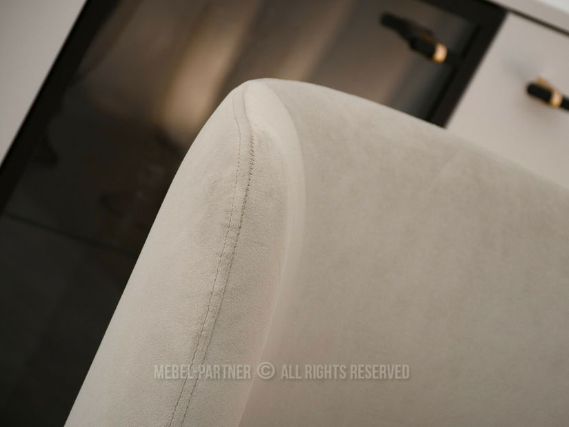 Jídelní židle Colegio (béžová + černá)