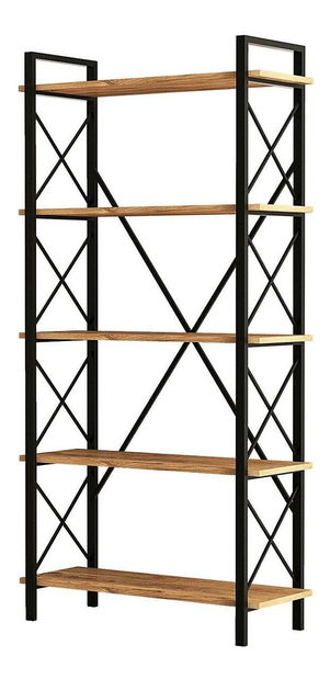 Regál Narula Elit (ořech + černá)