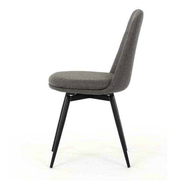 Jídelní židle Deleito (šedá)