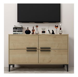 TV stolek/skříňka Kipobu (dub safírový)