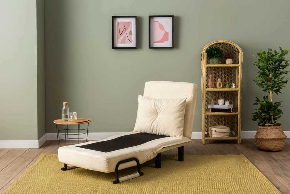 Křeslo Sentimento (krémová)