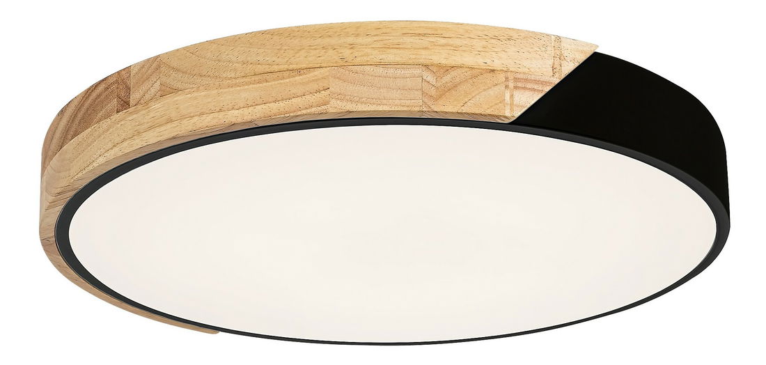 Stropní svítidlo Bismit 3528 (přírodní + černá)