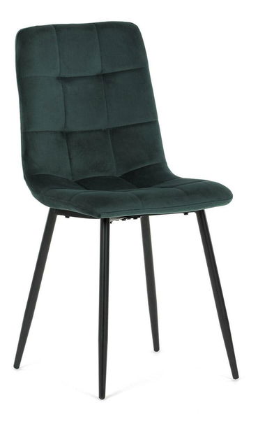 Jídelní židle Cereria (tmavě zelená)