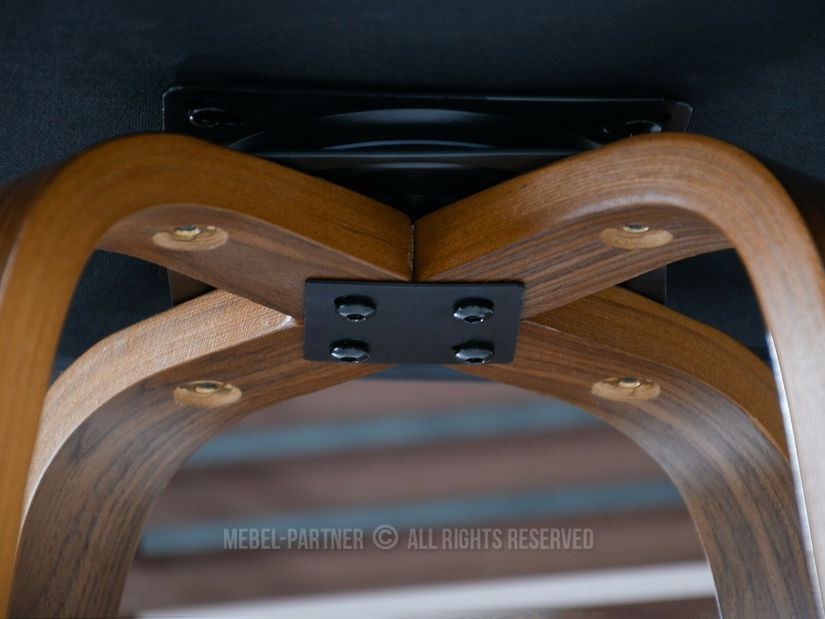 Židle Max H (ořech tmavý + ořech)