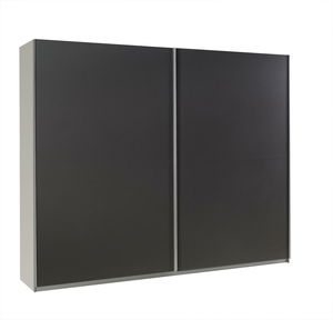 Šatní skříň s posuvnými dveřmi Liff 18 (grafit)