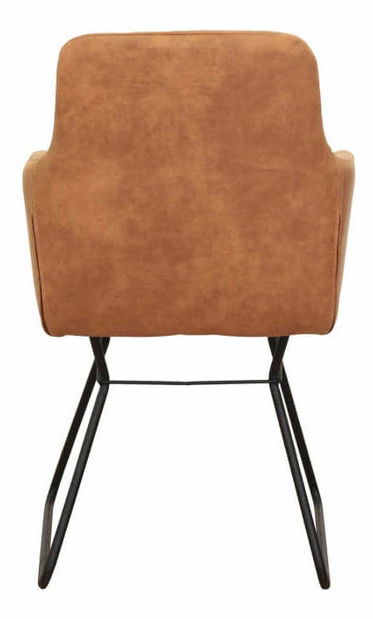 Jídelní křeslo Lantos (hnědá)