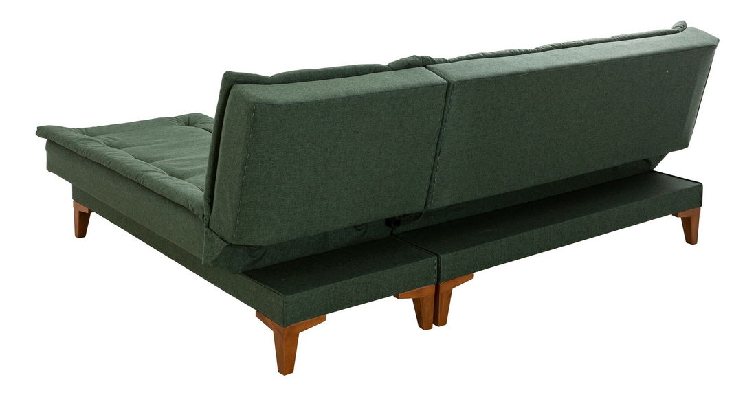 Rohová sedačka Santic (Zelená)