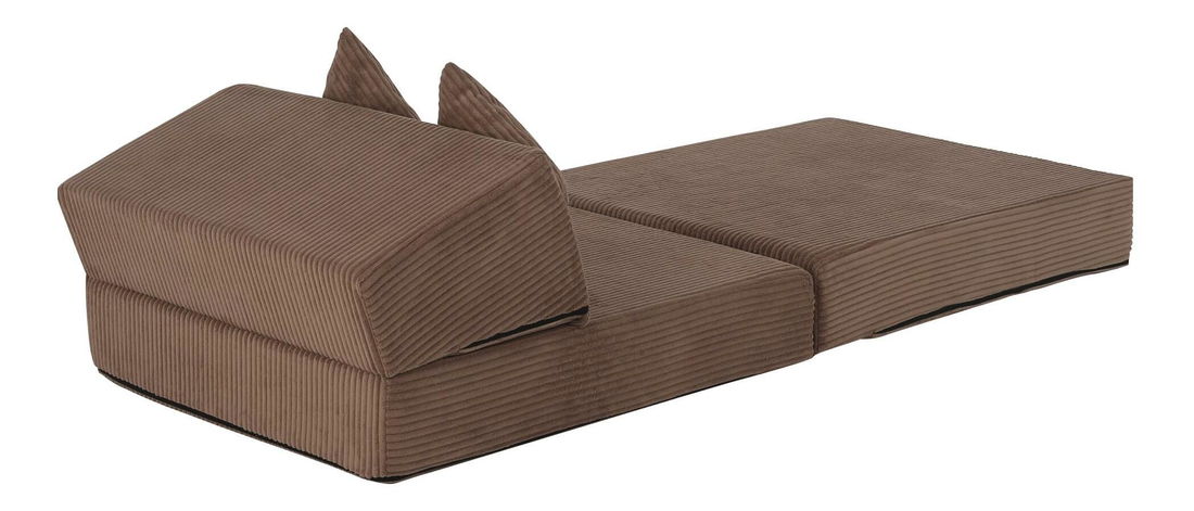 Rozkládací křeslo Plantearan (světlohnědá)