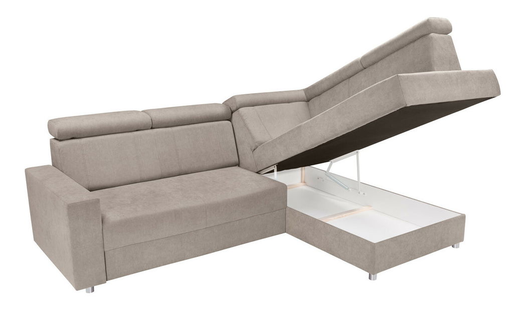 Rohová sedací souprava BRW Lone 2F.RECBK (béžová) (P)