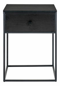 Příruční stolek Vistalia 3 (černá)