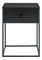 Příruční stolek Vistalia 3 (černá)