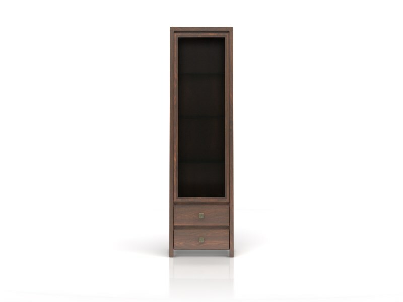 Vitrína BRW Kaspian II REG1W2S