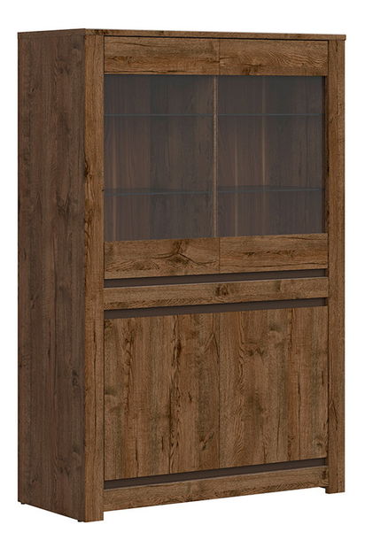 Vitrína BRW Kada REG2W2D