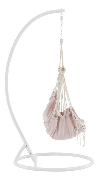 Závěsné houpací křeslo Orilana (starorůžová)