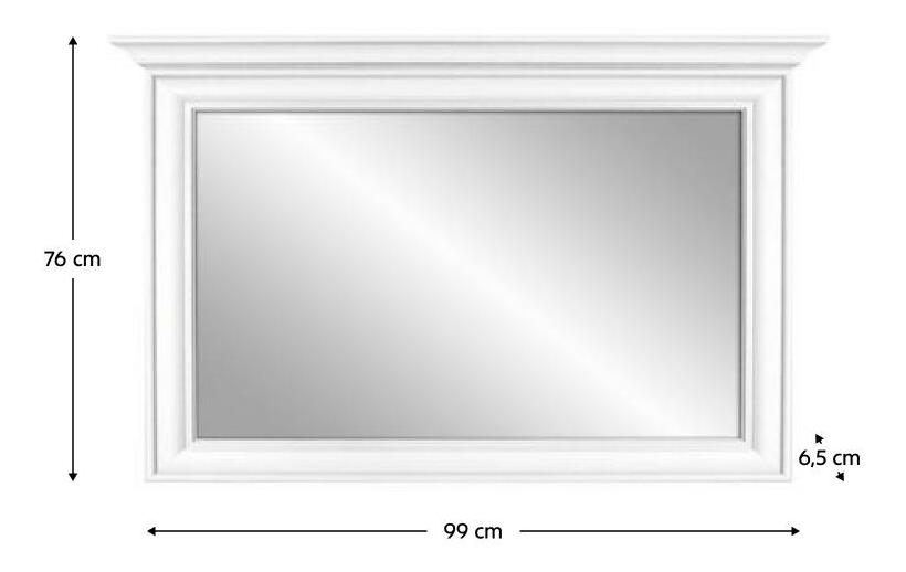 Zrcadlo Kuito LUS90 (alpská bílá)