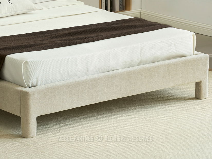 Manželská postel 160 cm Controladas 160 (béžová)