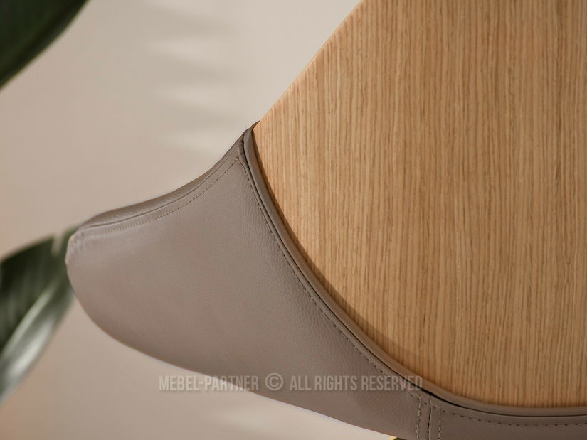 Židle Hypo (béžová + dub)