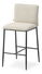 Barová židle Jundino (béžová + černá)